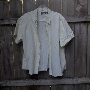 Cotton button down shirt sz. XL